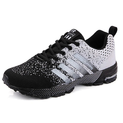 Unisex Breathable Mesh Running Sneakers – Casual Sports Shoes