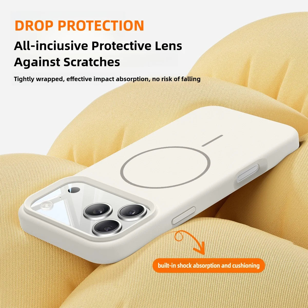 MagSafe Liquid Silicone iPhone Case – Magnetic Cover for iPhone 12–17 Series