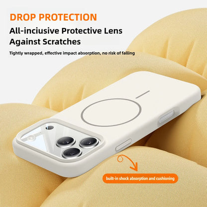 MagSafe Liquid Silicone iPhone Case – Magnetic Cover for iPhone 12–17 Series
