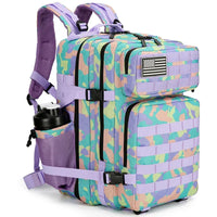 Purple green yellow