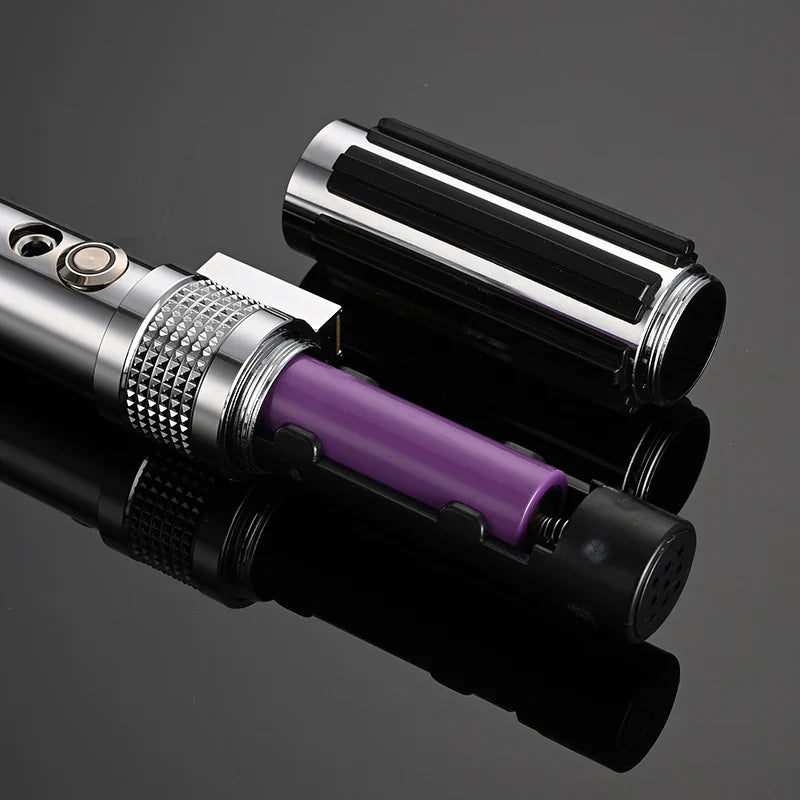 RGB Metal Lightsaber Toy – Light-Up Star Wars Style Sword