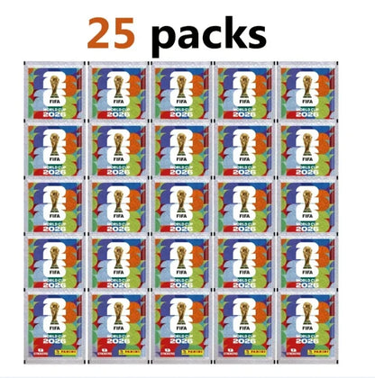 Panini FIFA World Cup 2026 Official Sticker Collection Box Sealed Packs Football Collectibles