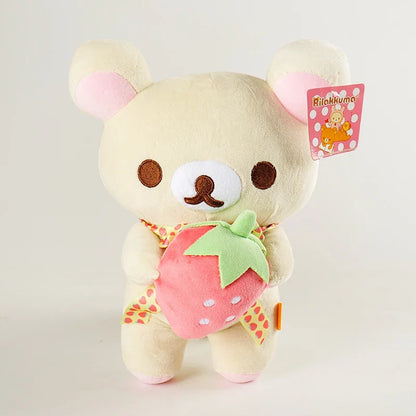 Rilakkuma Plush Toy – Kawaii Stuffed Bear Anime Doll for Room Decor