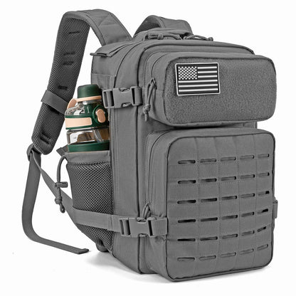 25L Tactical MOLLE Backpack – Hiking, Gym & Outdoor Rucksack