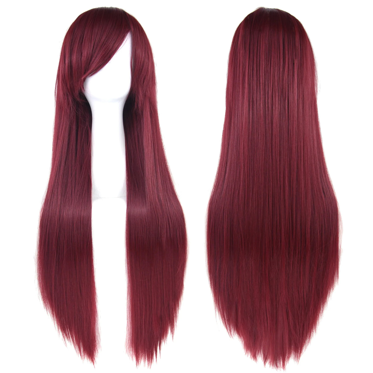 Cosplay Wig Long Straight 80cm Synthetic Hair – 36 Colors