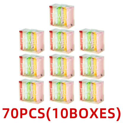 Compressed Travel Towel Set – Disposable, Soft & Multi-Purpose