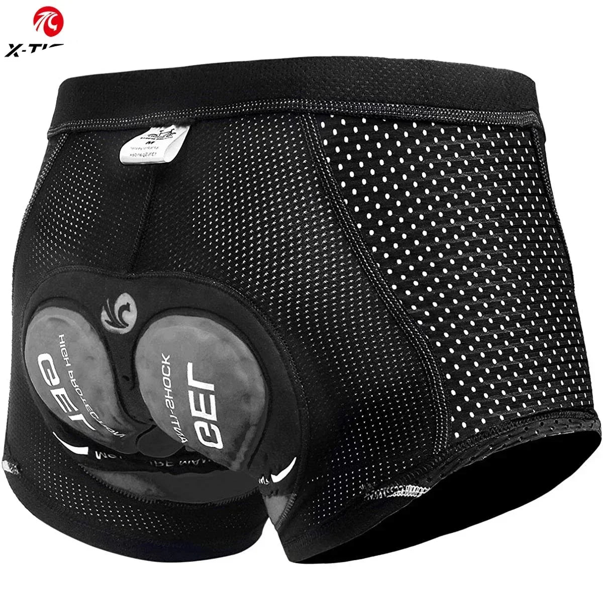 X-Tiger Men's 5D Gel Pad Cycling Underwear Shorts – MTB Road Bike