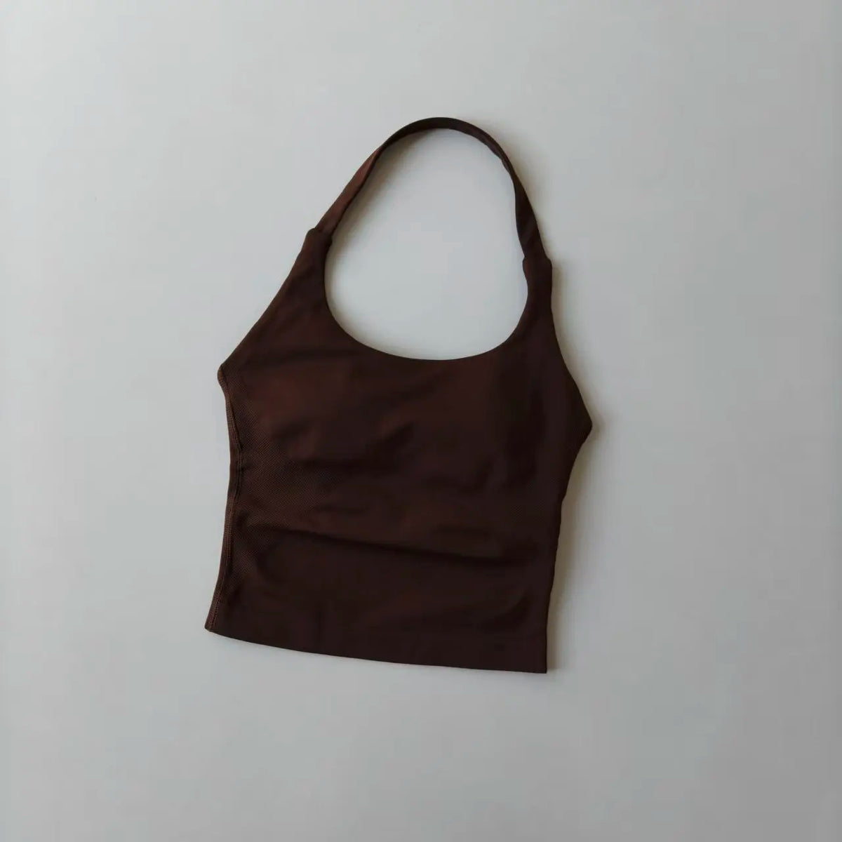 Halter Sports Bra for Women – Longline Shockproof Yoga Gym Top