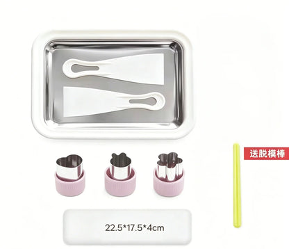 Rolled Ice Cream Pan with 2 Spatulas – DIY Frozen Yogurt Maker
