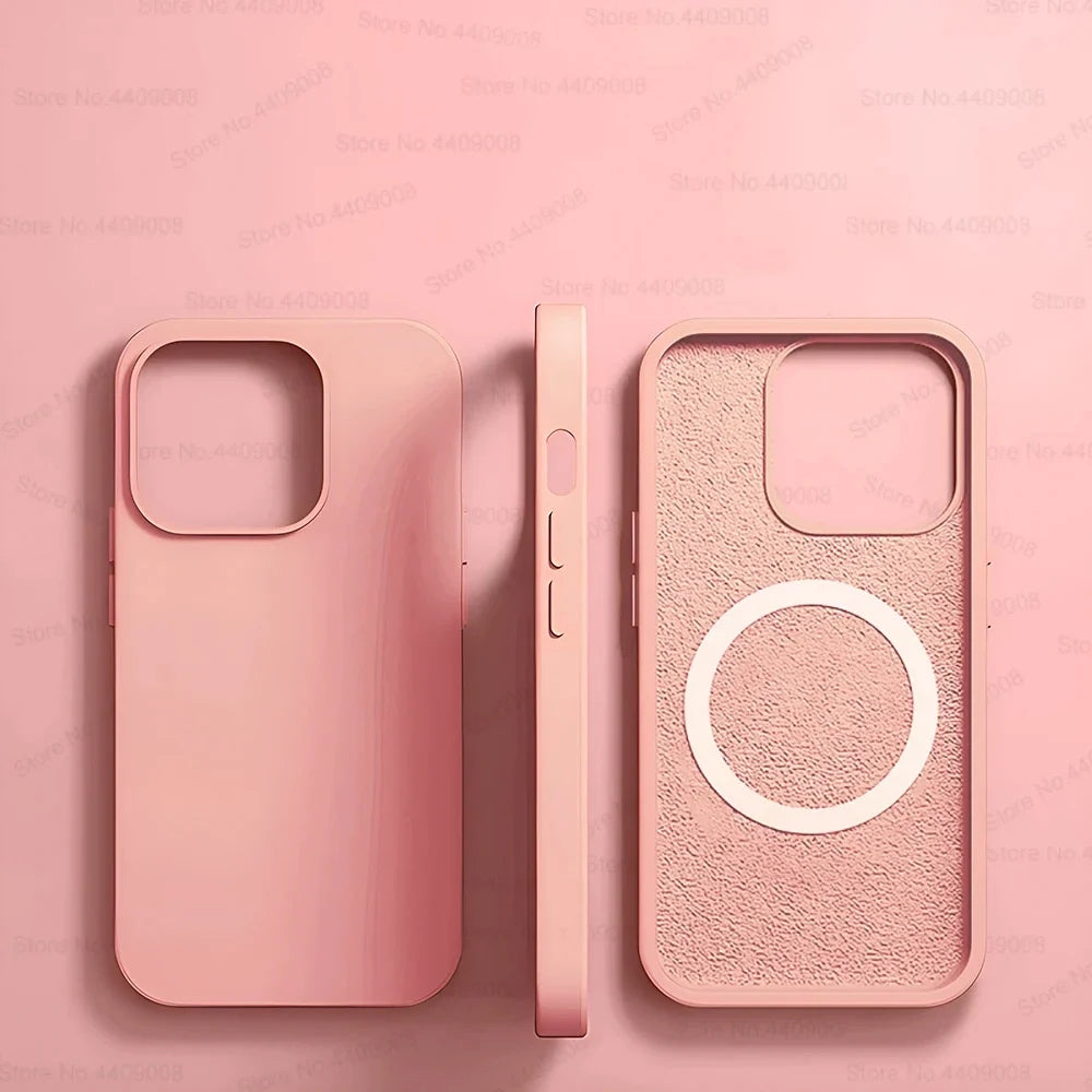 Liquid Silicone MagSafe iPhone Case – iPhone 11 to 15 Series