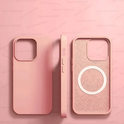 Liquid Silicone MagSafe iPhone Case – iPhone 11 to 15 Series