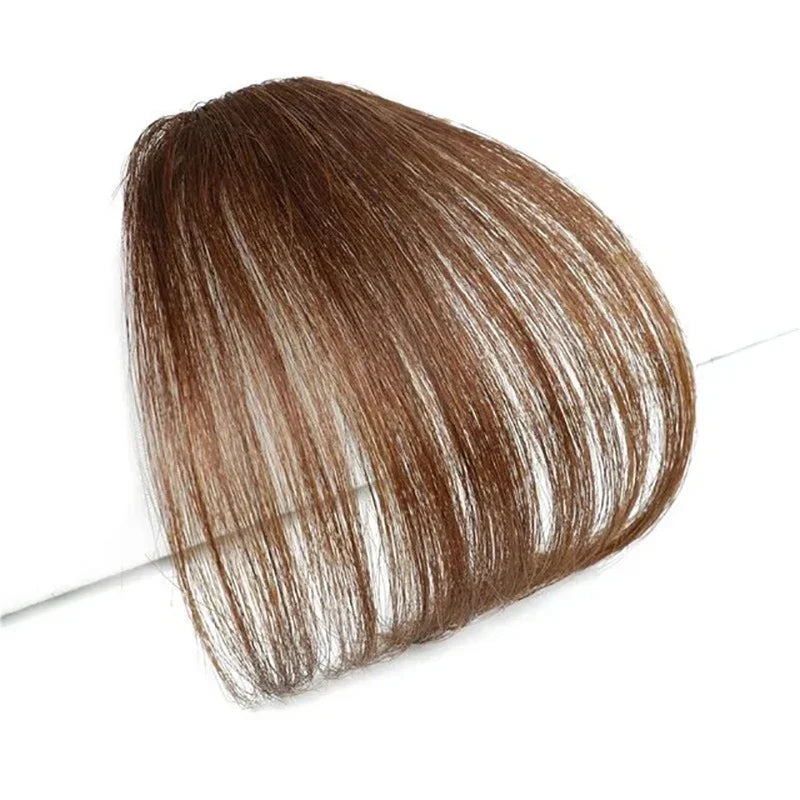 Clip-In Air Bangs Hair Extension – Wispy Synthetic Fringe for Women