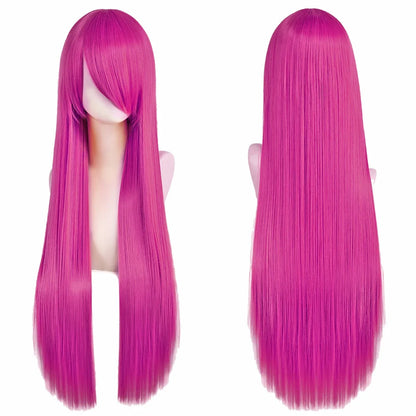 Cosplay Wig Long Straight 32 Inch – 36 Colors Synthetic Hair
