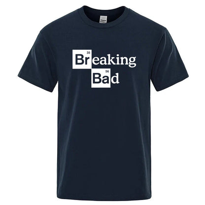 Heisenberg Graphic T Shirt Cotton Blend Casual Short Sleeve Tee