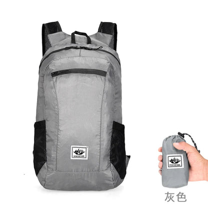 Foldable Lightweight Backpack – Waterproof Hiking & Travel Daypack
