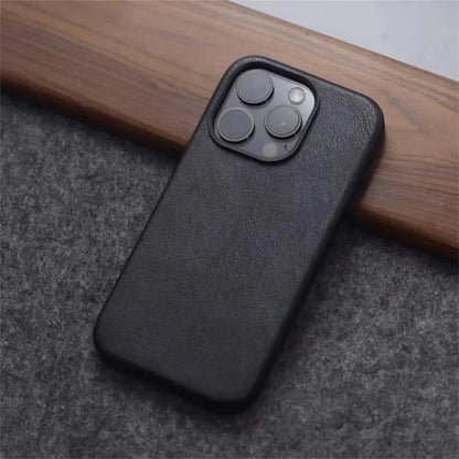 Leather MagSafe iPhone Case – Retro Crazy Horse Texture