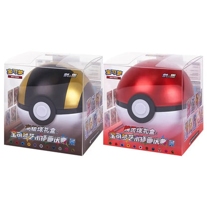Pokemon Poke Ball Replica – Premium Gift Box with PTCG Chinese Cards