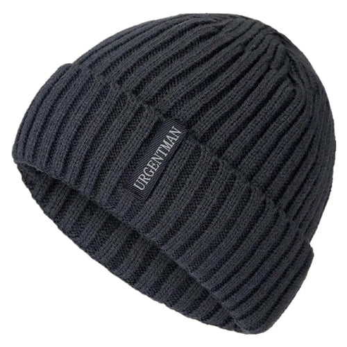 Winter Beanie Hat – Fur Lined Thick Knit for Men & Women