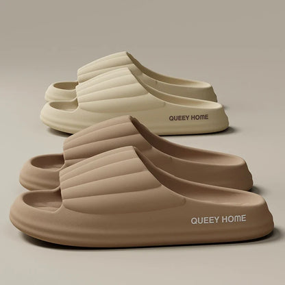 Thick Sole Slide Slippers – Soft Bouncy Comfort Anti-Slip Sandals for Men