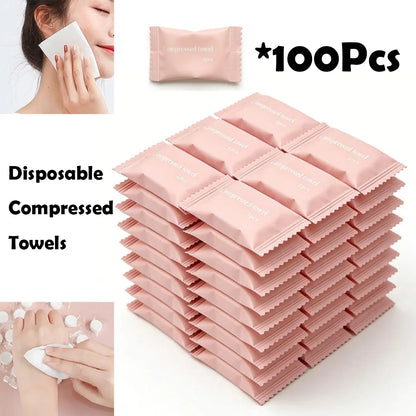 Disposable Compressed Towels – Camping & Travel (10/20/50/100pcs)