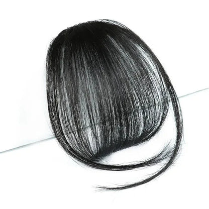 Clip-In Air Bangs Hair Extension – Wispy Synthetic Fringe for Women