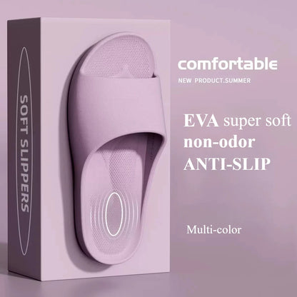 EVA Non-Slip Slides – Lightweight Breathable Indoor Slippers for Couples