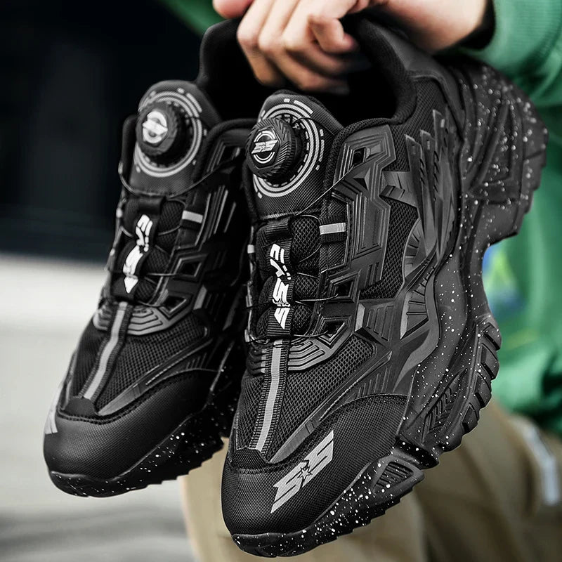 Men's Chunky Sneakers – Air Cushion Sole, Breathable Casual Running Shoes