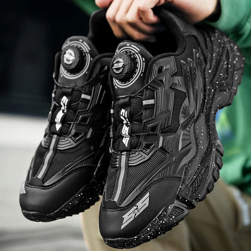 Men's Chunky Sneakers – Air Cushion Sole, Breathable Casual Running Shoes