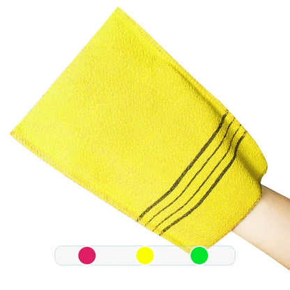 Exfoliating Bath Mitt – Korean Body Scrub Washcloth Glove