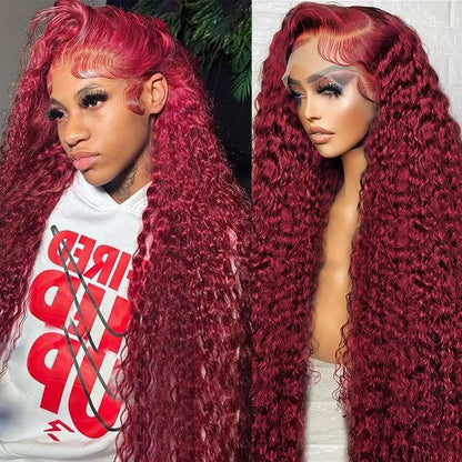 HD Lace Front Human Hair Wig – Straight, Deep Wave & Body Wave