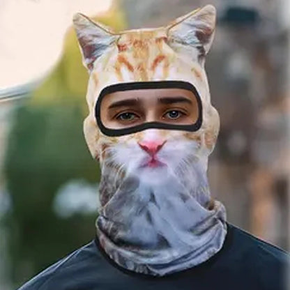 Unisex Animal Design Balaclava Hat Windproof Breathable Outdoor Sports Mask