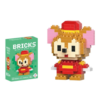 Disney Cartoon Mini Building Blocks Figure – Micro Brick Toy