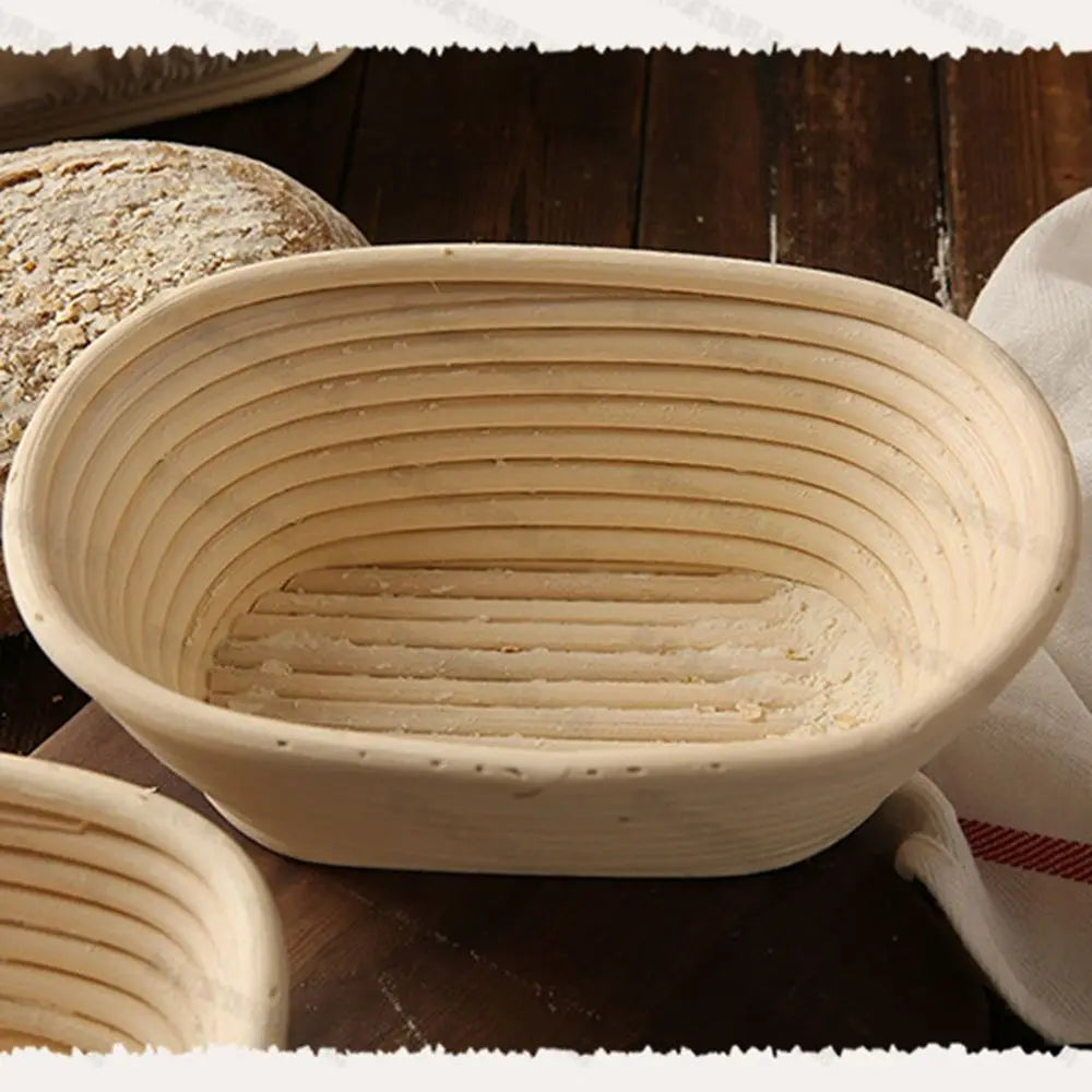 Banneton Bread Proofing Basket – Rattan Dough Proving Basket