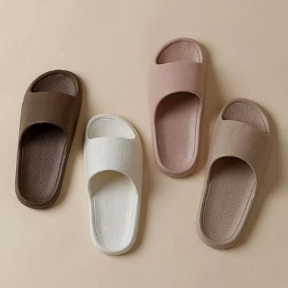 EVA Thick-Sole Slide Slippers Women's Lightweight Indoor Shoes