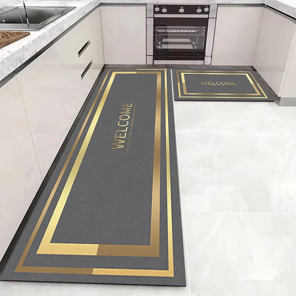 Non-Slip Kitchen Floor Mat – Soft Washable Rug for Kitchen, Bedroom & Hallway