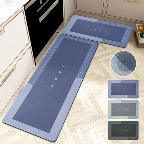 Diatomite Kitchen Floor Mat – Super Absorbent Anti-Slip