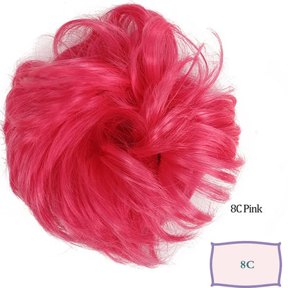 Messy Bun Hair Scrunchie – Synthetic Chignon Updo Hairpiece