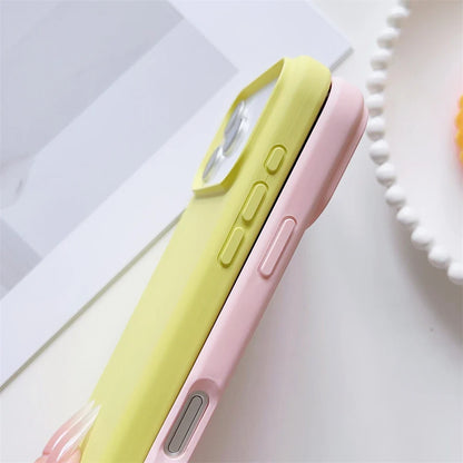 iPhone Case Matte Candy Color Liquid Silicone Shockproof Cover