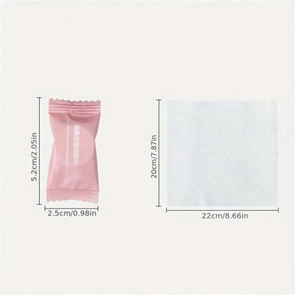 Compressed Disposable Face Towels – Soft Coin Tablets 10–100pcs