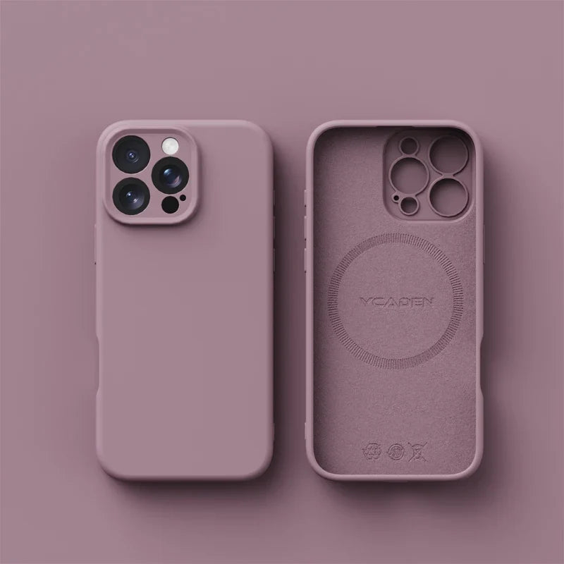 MagSafe Liquid Silicone iPhone Case – iPhone 12 to 17 Series