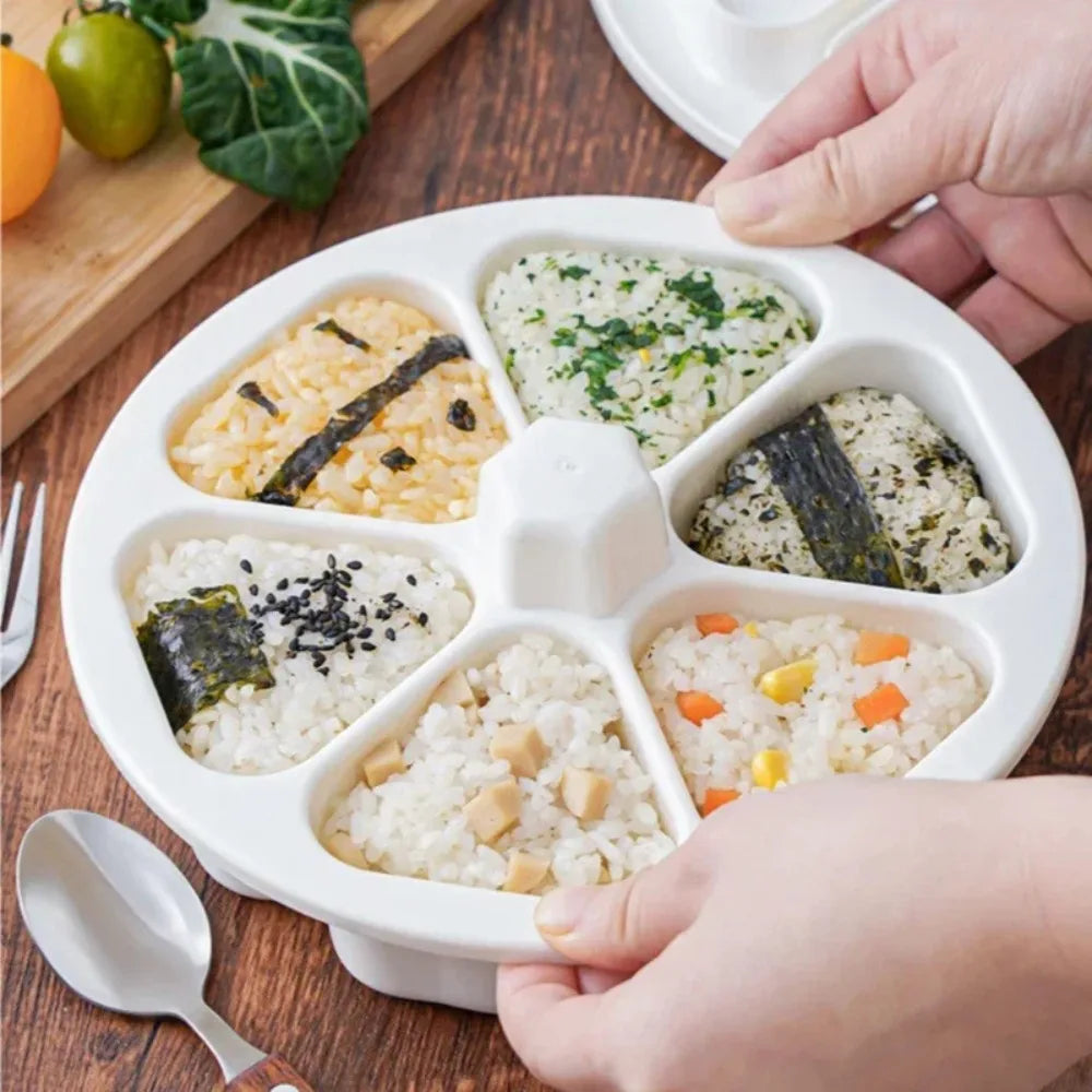 Triangle Onigiri Mold – DIY Sushi Rice Maker, BPA-Free Food Grade