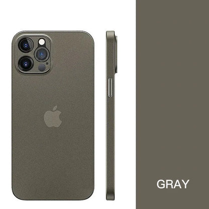 Ultra Thin Matte PP iPhone Case – iPhone 7 to 15 Series
