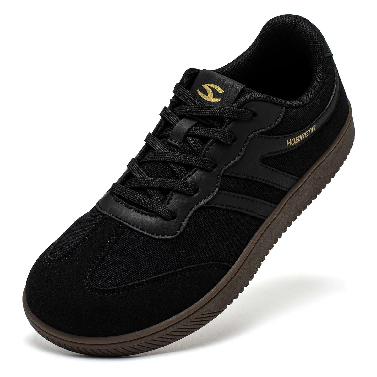 Wide Toe Minimalist Sneakers – Unisex Lace-Up Casual Walking Shoes