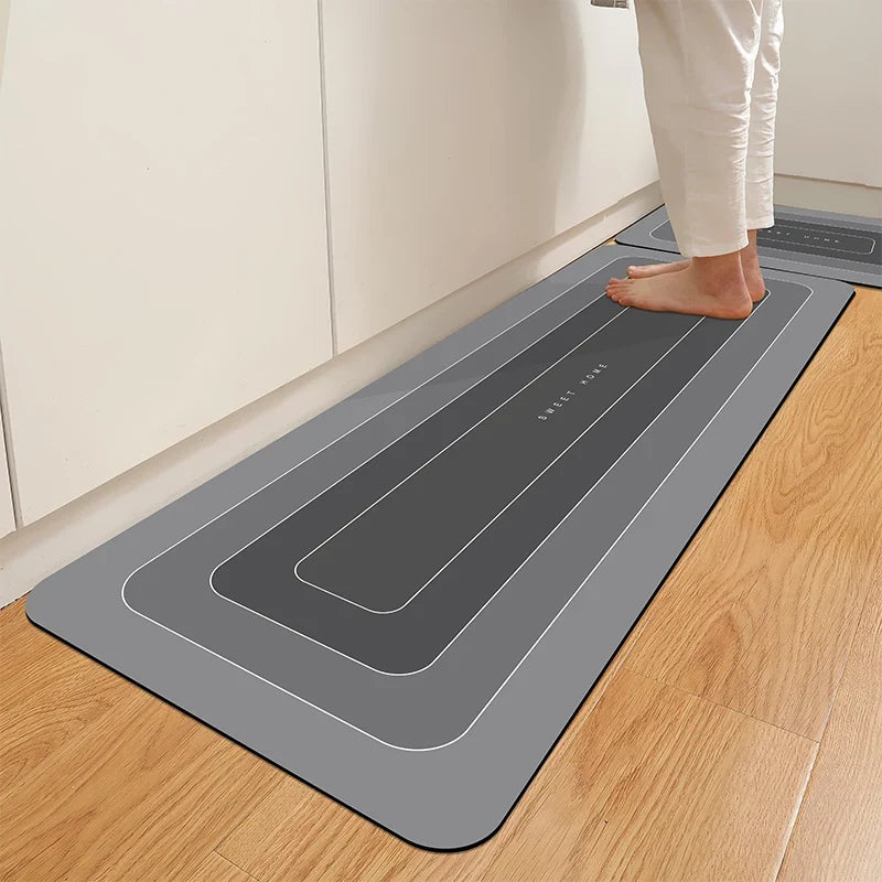 Waterproof Anti-Slip Kitchen Floor Mat – Non-Skid Rug for Kitchen, Door & Hallway