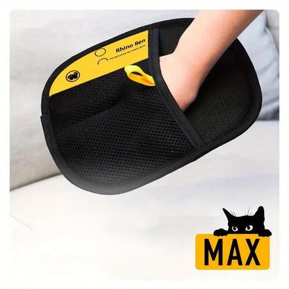 Pet Hair Removal Gloves – Double-Sided Cat & Dog Brush (2-Pack)