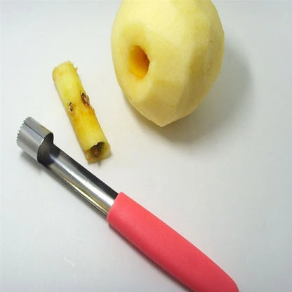 Apple Corer & Fruit Pit Remover – Stainless Steel Twist Corer