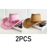 2PCS Pink Golden