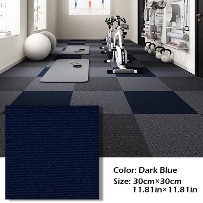 Self-Adhesive Carpet Tiles 11.8x11.8in – Anti-Slip Floor Mat Squares