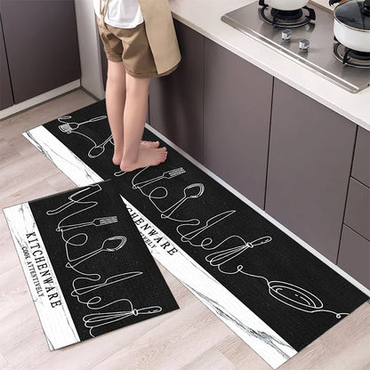 Non-Slip Kitchen Floor Mat – Soft Washable Rug for Kitchen, Bedroom & Hallway