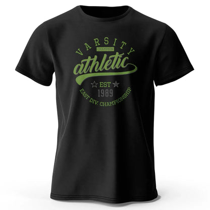 Vintage Varsity Graphic T Shirt 100% Cotton Unisex Tee